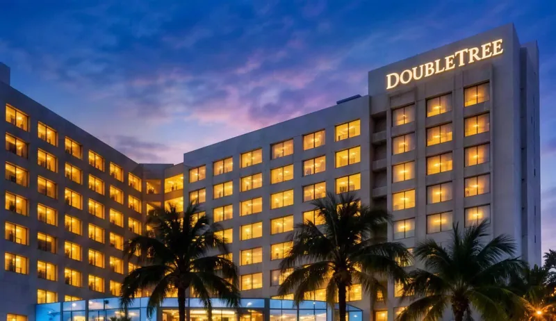 DoubleTree by Hilton Johor Bahru at dusk